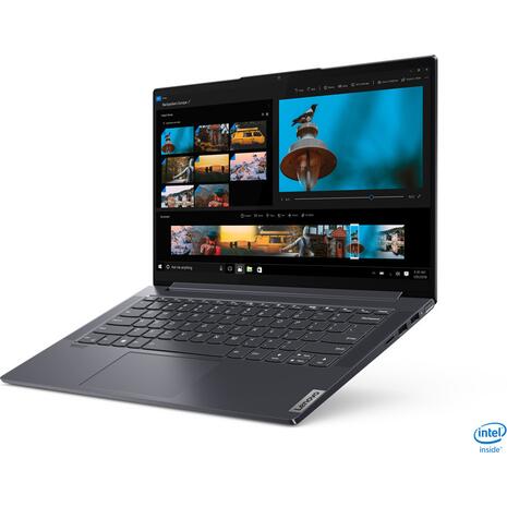 Laptop LENOVO Yoga Slim 7 14IIL05 (82A100CXGM) - (i5-1035G4/16GB/512GB/Windows 10 Home)